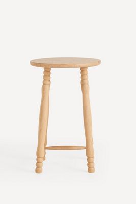 Pierre Turned Wood Counter Stool