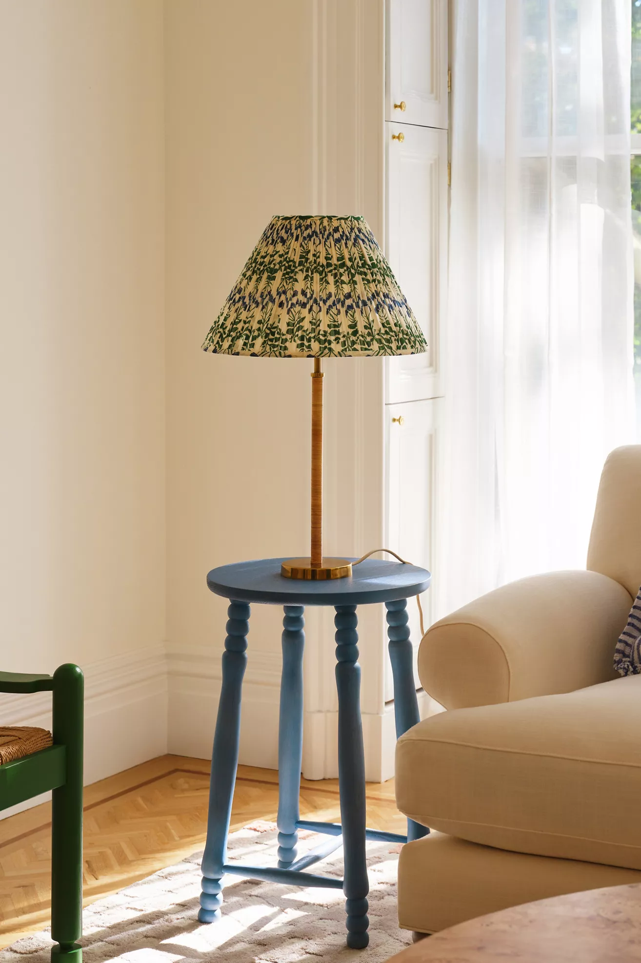 Pierre Turned Wood Counter Stool