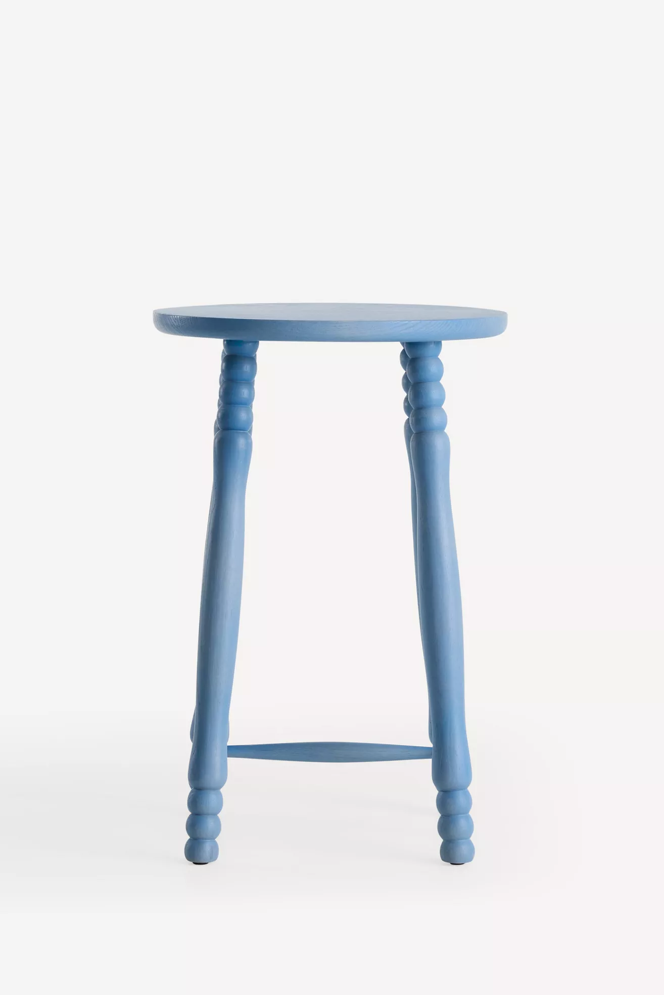 Pierre Turned Wood Counter Stool - thumbnail 3