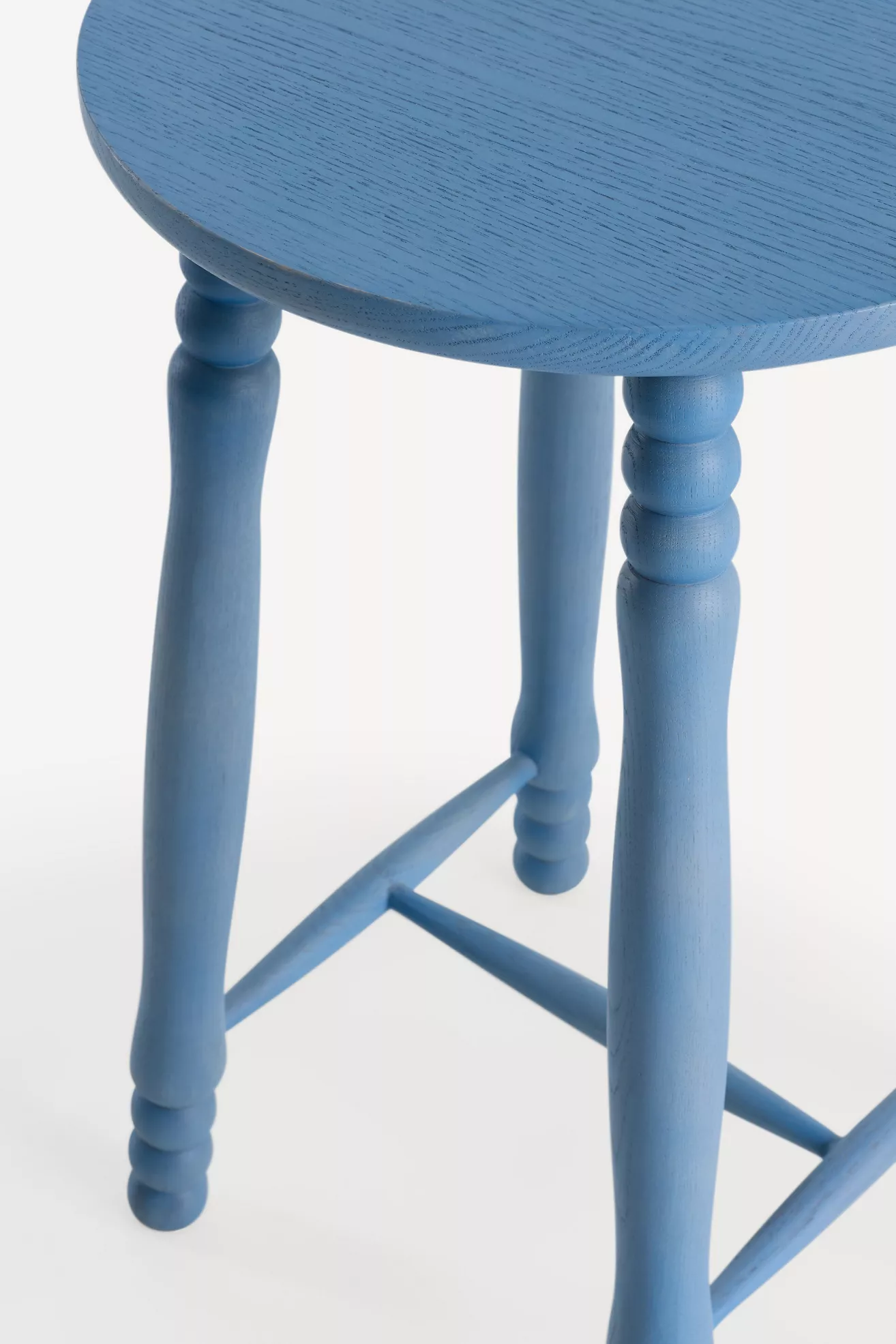 Pierre Turned Wood Counter Stool - thumbnail 4