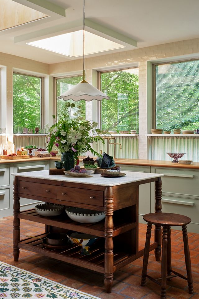 Roma Turned Wood Counter Stool #3