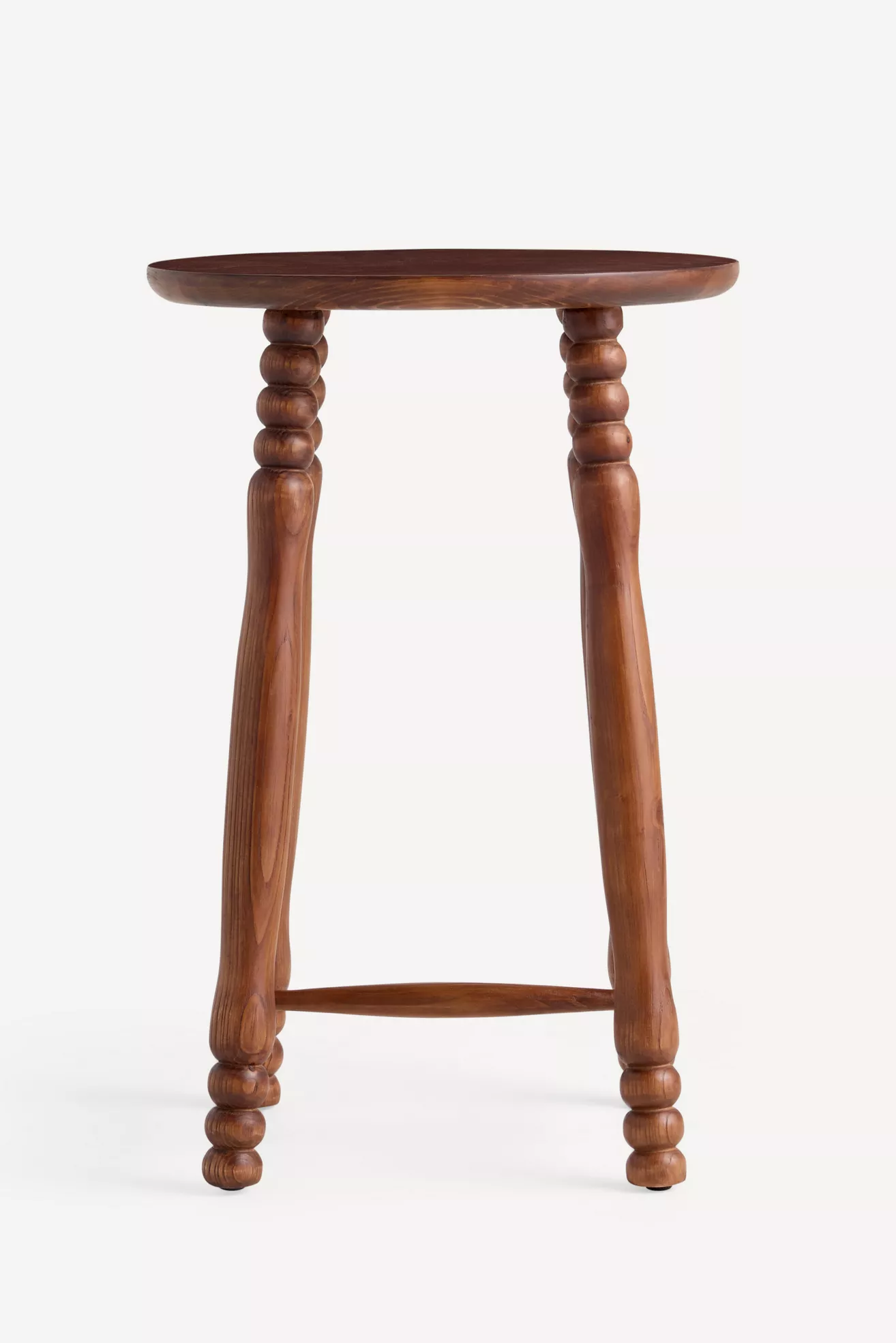 Pierre Turned Wood Counter Stool - thumbnail 10