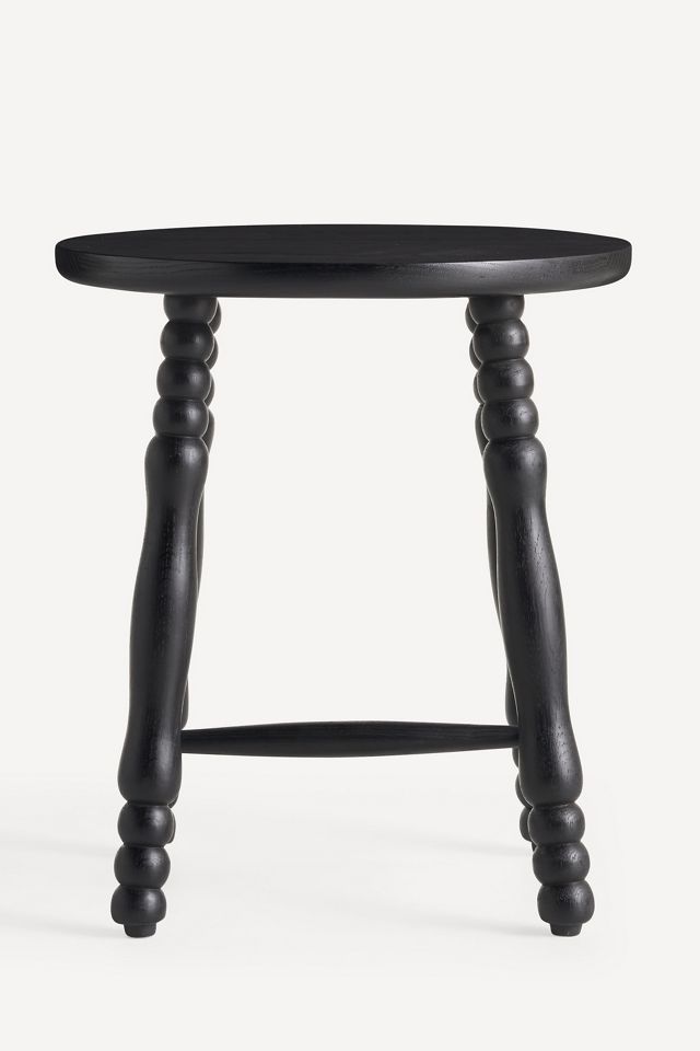 Pierre Turned Wood Stool #2