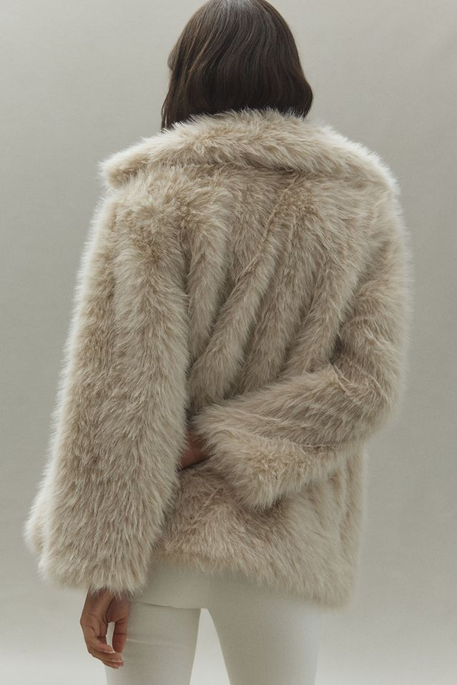 Walter Baker Marissa Faux Fur Coat #1