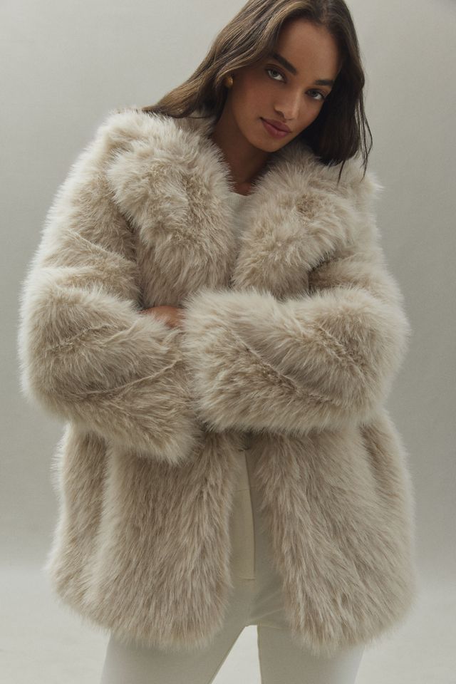 Walter Baker Marissa Faux Fur Coat #2