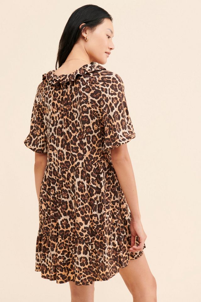Especia Palmar Leopard Dress #1