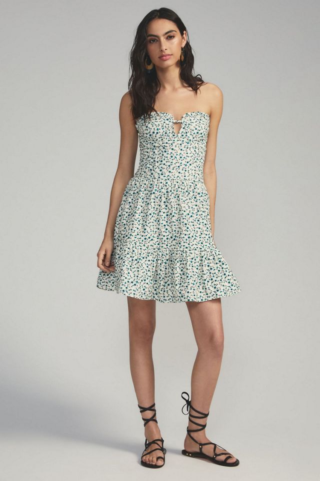 Shops Anthropologie - Forever That Girl Eyelet Mini Dress