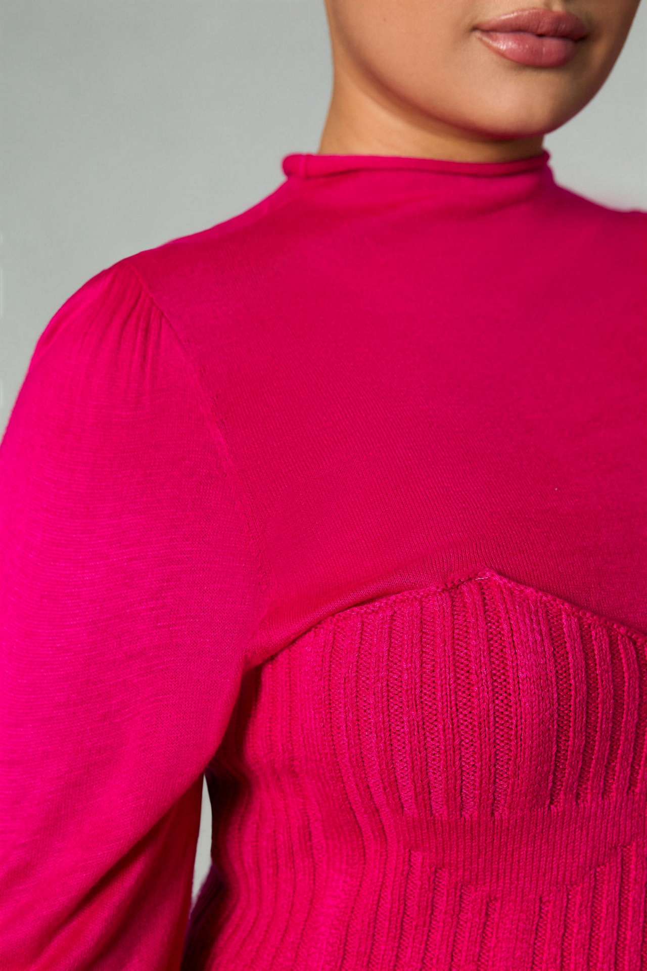 Turtleneck Sweater Dress