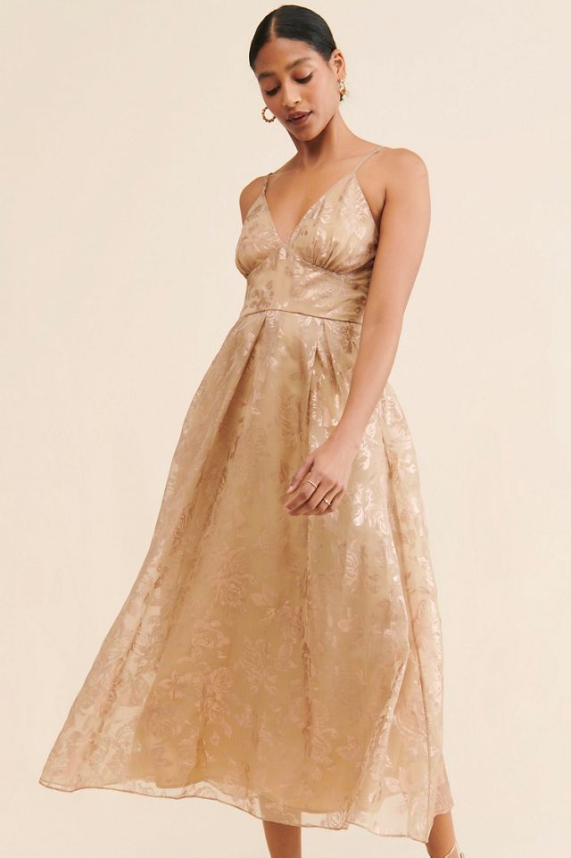 Let Me Be A-Line Pleated Dress #3