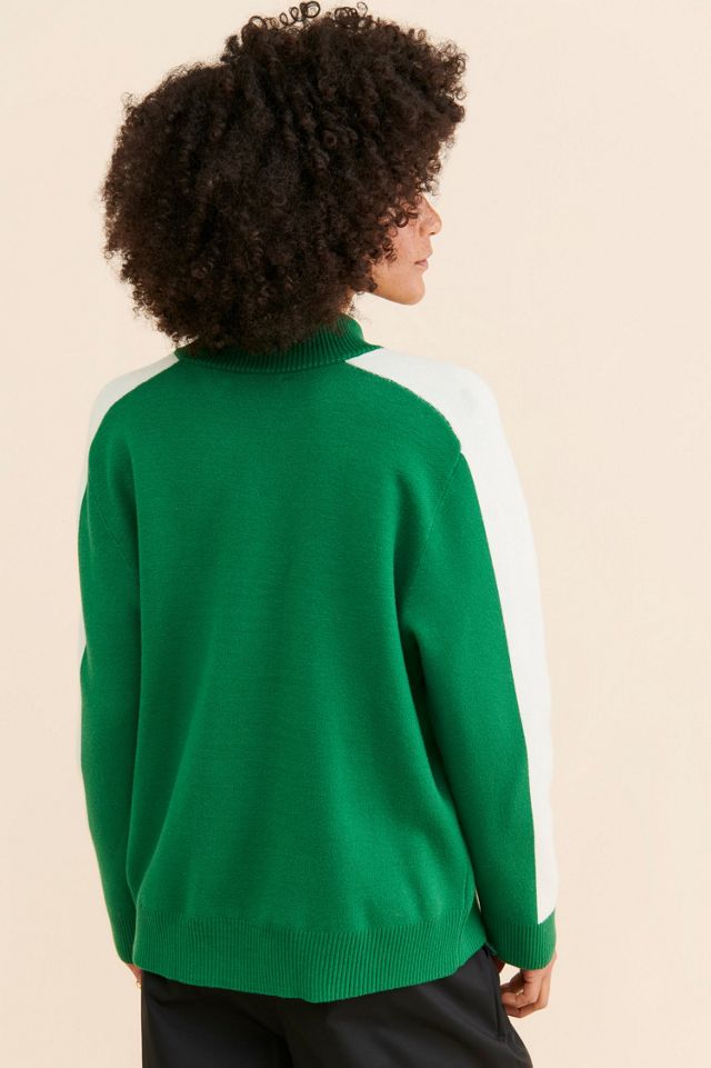 FRENCHMAUVE Clio Colorblock Sweater #1