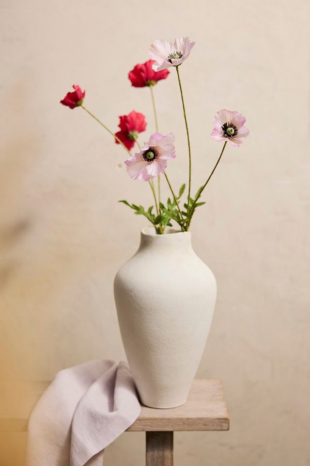 Faux Poppy Bloom Spray #2