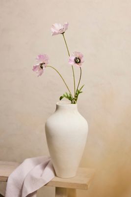 Faux Poppy Bloom Spray