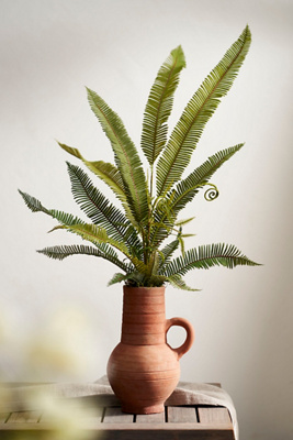 Terrain Faux Fern Spray In Neutral