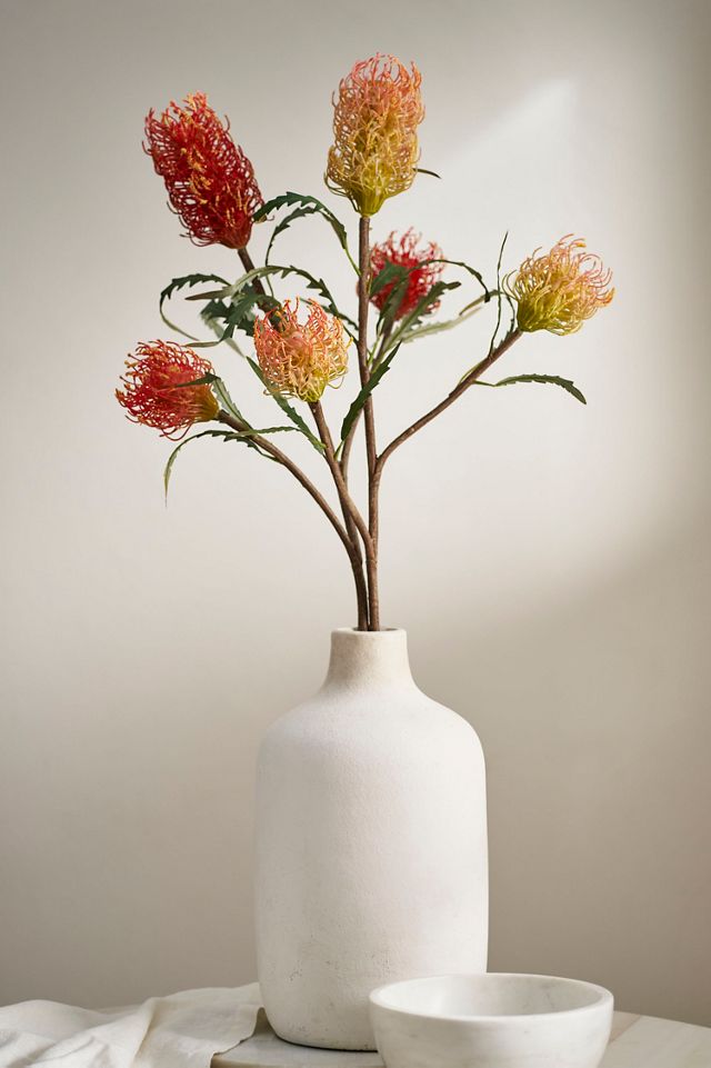 Faux Protea Spray #2