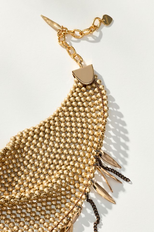 Collier Bandana en Cotte de Mailles #1