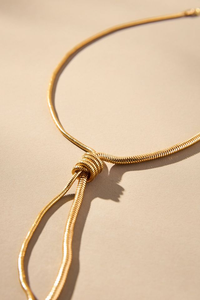 Knot Bolo Necklace #3