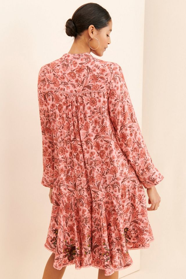 Ollari Rose Garden Embroidered Dress #1