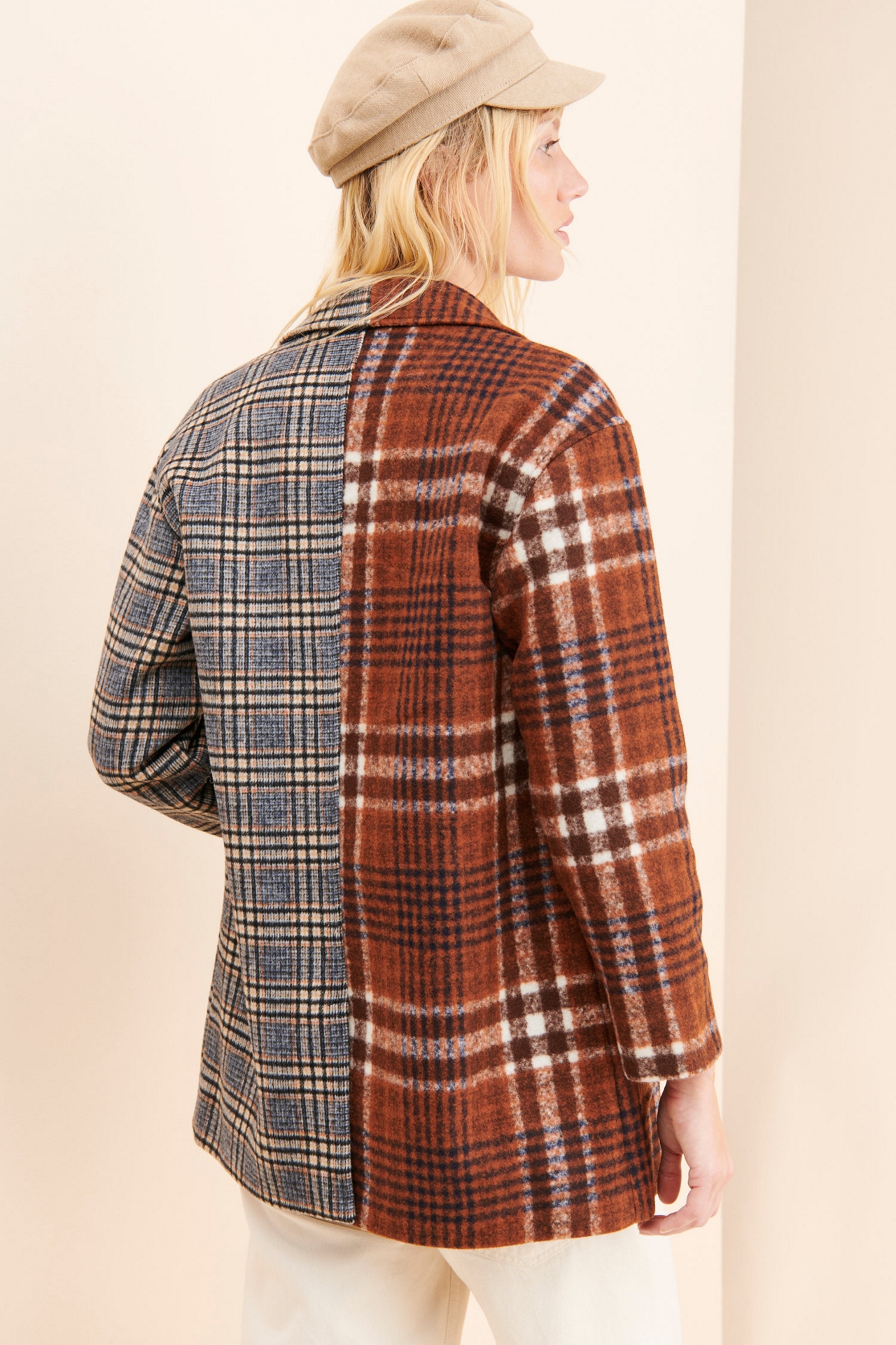 Greylin Renata Glen Plaid Blazer