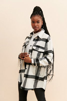 極美品 MADISONBLUE QUILTING COAT FLANNEL Howlin_Boxy_Freedom_closeup_95