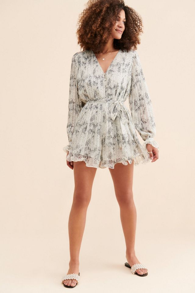 Endless Rose Pleated Floral Romper #3