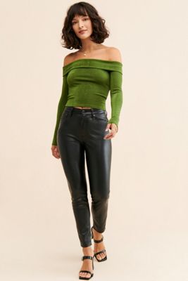 Pistola Skinny Vegan Leather Pants