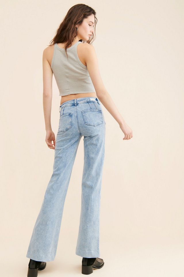 PAIGE Leenah Patched Pocket Jeans #1