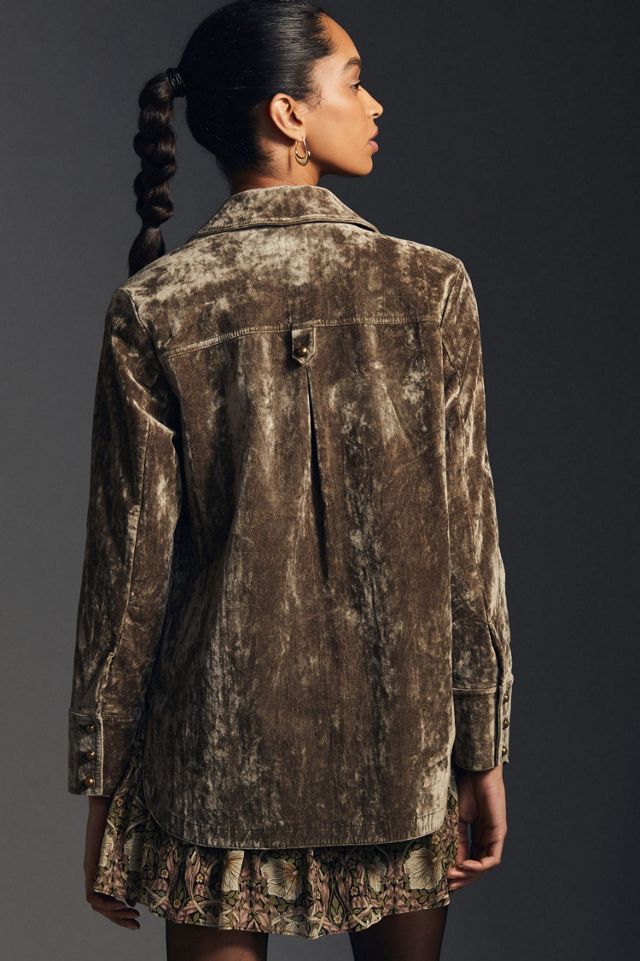 Velvet Utility Jacket #1