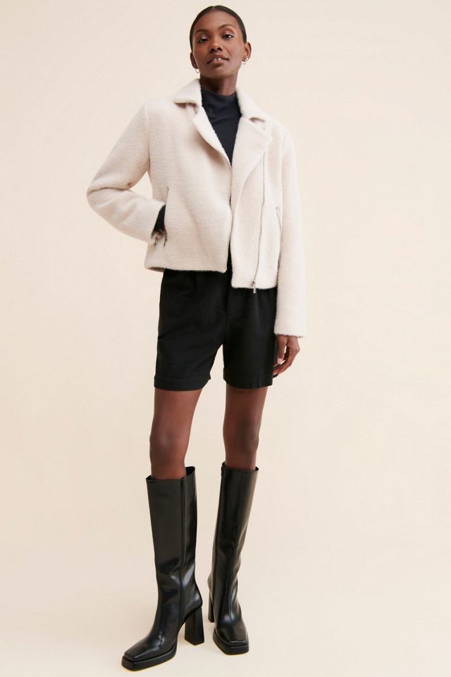 Greylin Vera Cozy Moto Jacket #3