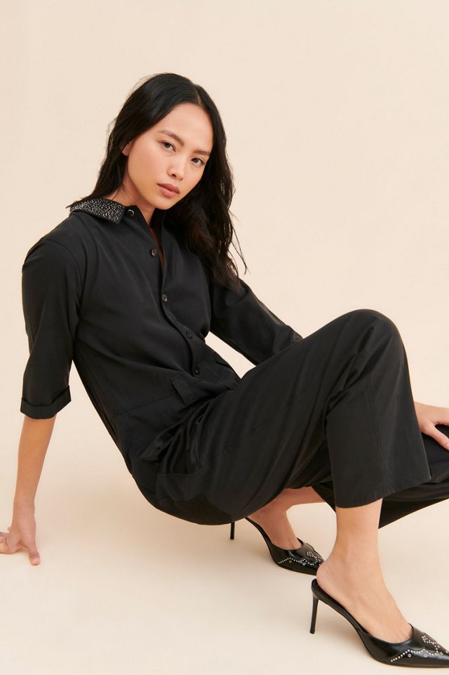 Scotch & Soda Beaded Collared Jumpsuit #3