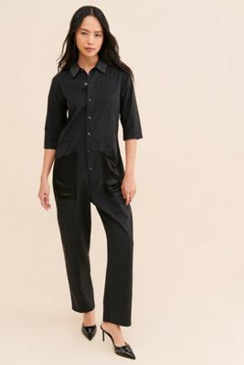 Scotch & Soda Beaded Collared Jumpsuit