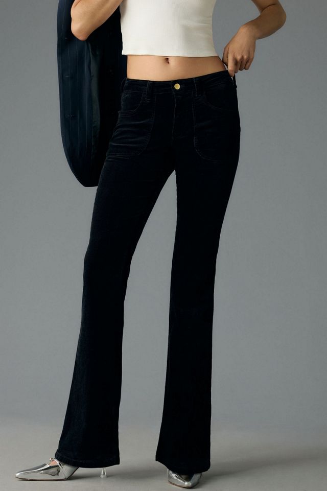 Pilcro The Icon Low-Rise Corduroy Chop Pocket Flare Jeans #1