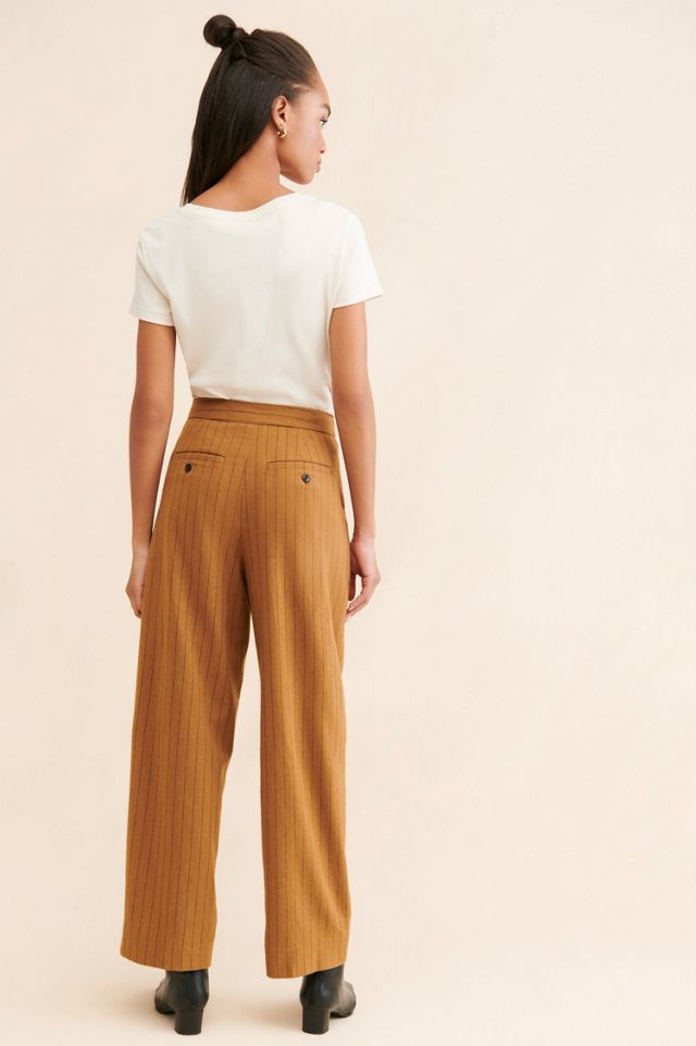 Madewell Bella Pinstripe Pants #1