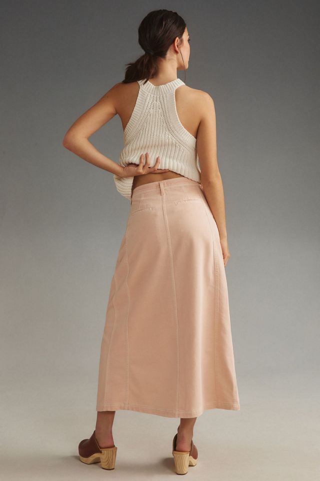 Pilcro Slouchy Trouser Maxi Skirt #1