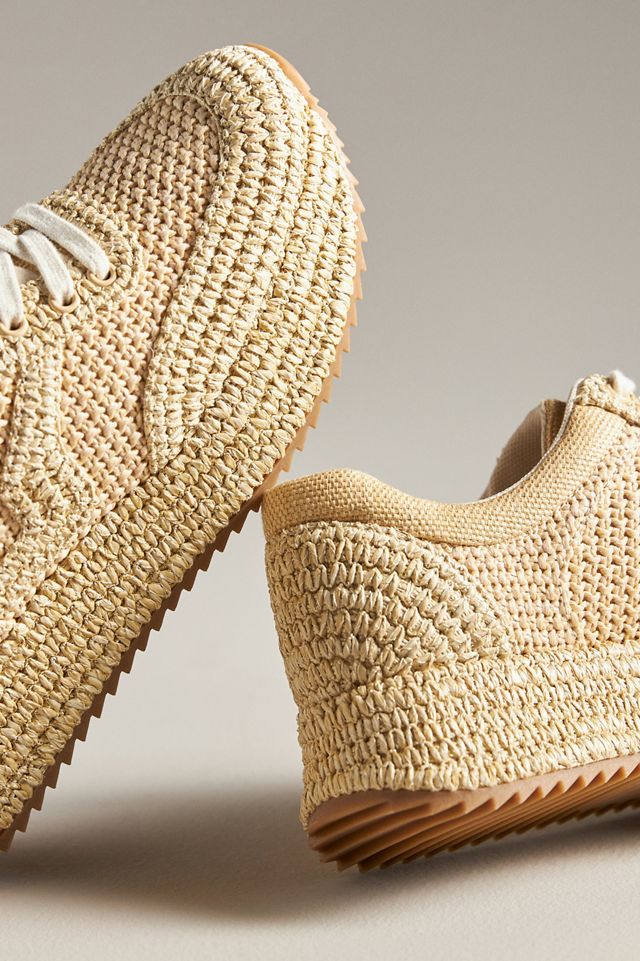 Dolce Vita Shyloh Raffia Platform Sneakers #2