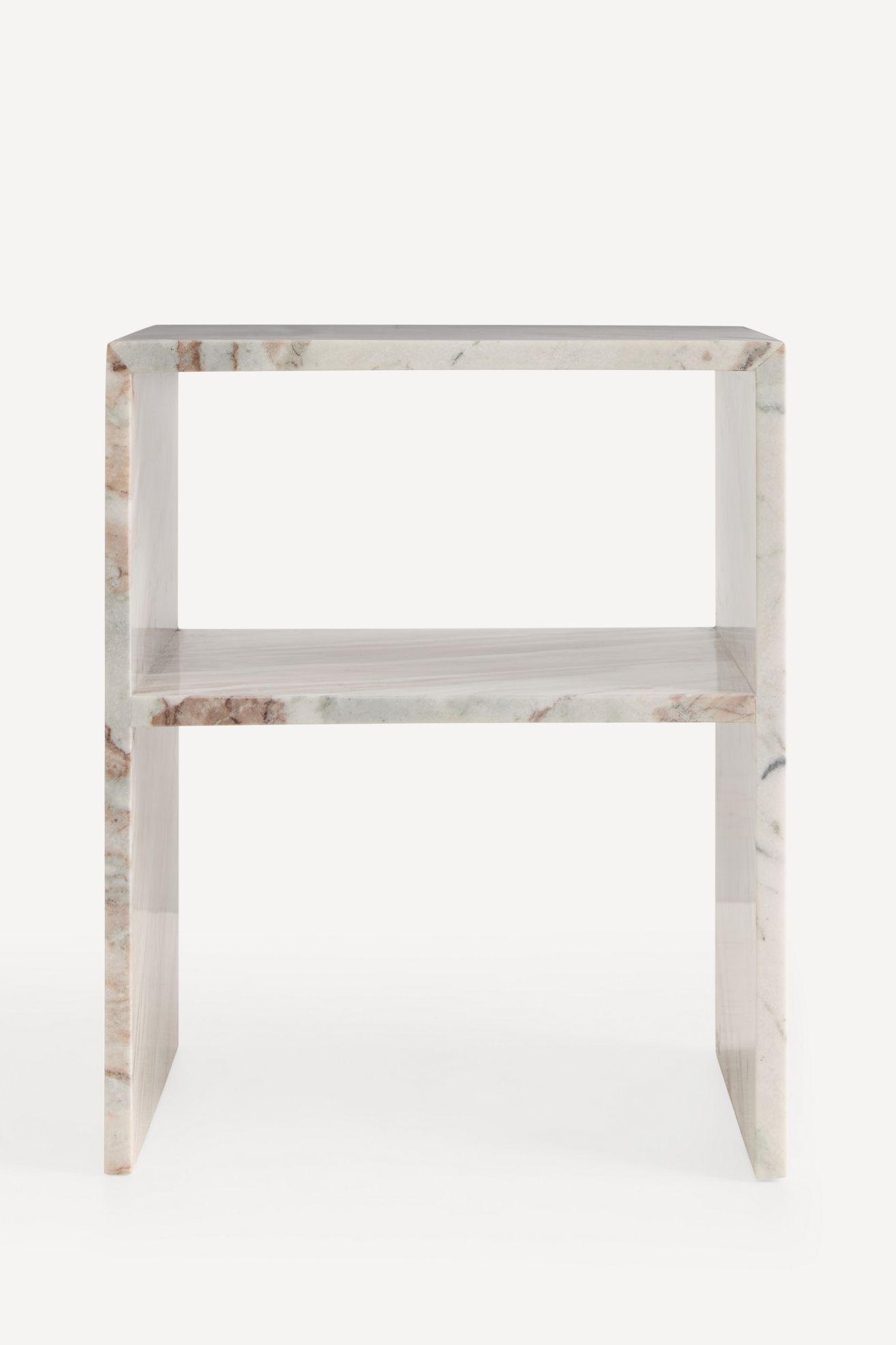 Gia Marble Side Table - Toronto Marble, One Size
