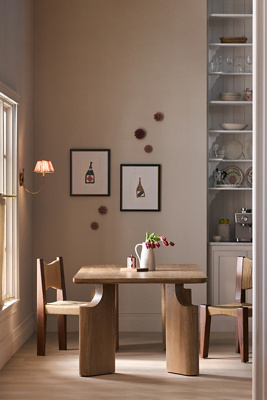Anthropologie Ava Rectangular Oak Dining Table