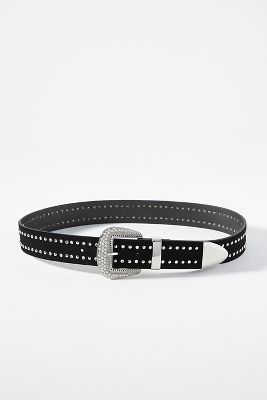 Anthropologie Coin Studded Pink Belt S store