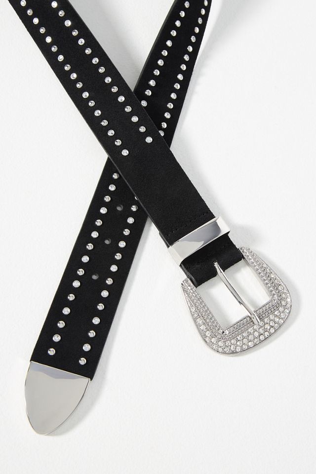 Rhinestone-Studded Western Belt | Anthropologie display picture 1