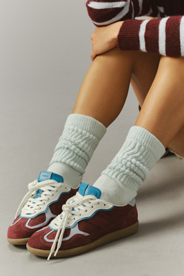 American Trench Scrunch Socks In Mint