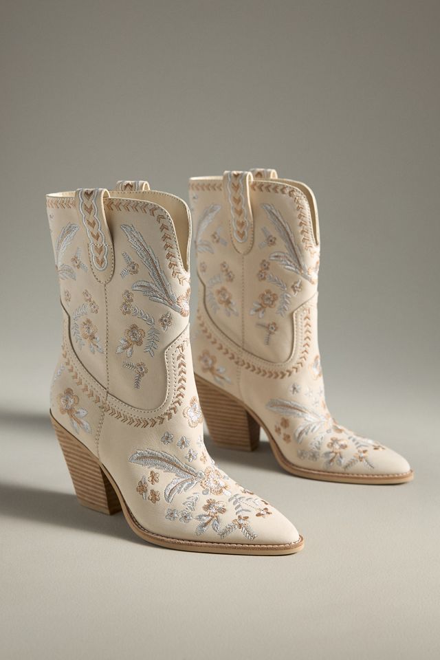 Dolce Vita Jessey Floral Western Boots #1