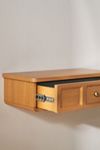 Elle Oak Wood Shelf with Drawer