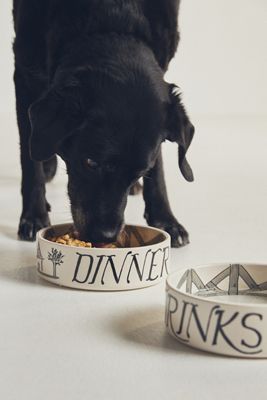 For Pete's Sake Pottery Dinner & Drinks Dog Bowl Set