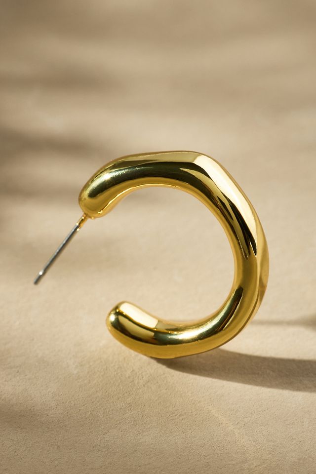 Uncommon James Medium Goals Hoop Earrings #1