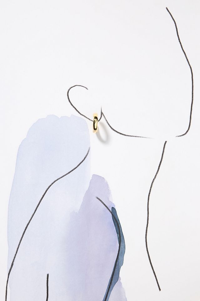 Uncommon James Medium Goals Hoop Earrings #3