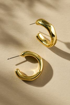 Uncommon James Medium Goals Hoop Earrings