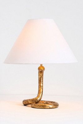 Anthropologie The Icon Table Lamp: Serpent Edition