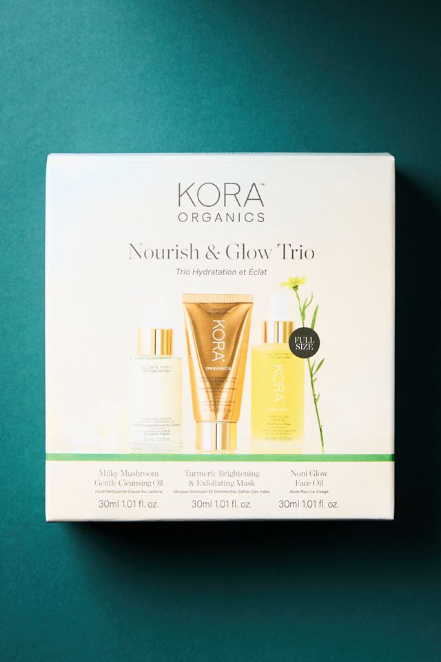 KORA Organics Nourish & Glow Trio Gift Set | Anthropologie