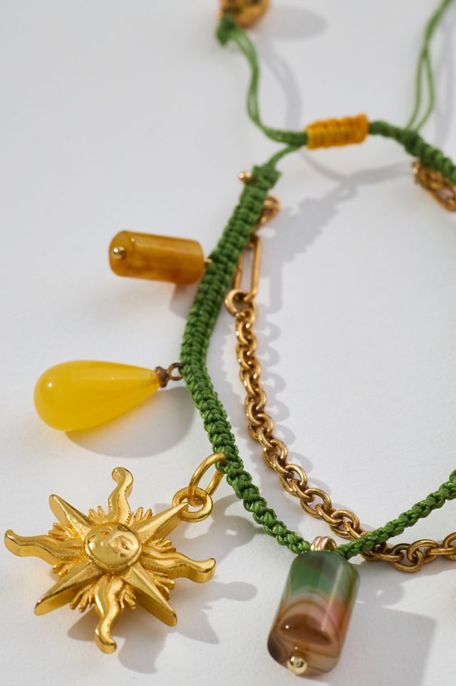 ALÉMAIS Curio Charm Macramé Bracelet #1