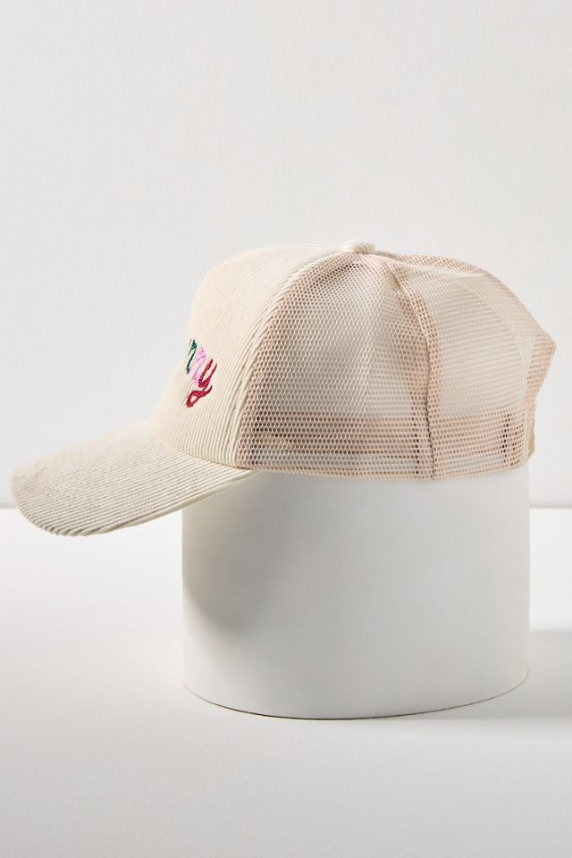 Anthropologie Worn/West Snow Bunny Trucker Hat | NWT Worn/West Snow Bunny Trucker Hat | Anthropologie main image 3