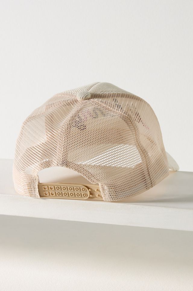 Worn/West Ski Bunny Corduroy Trucker Hat #1